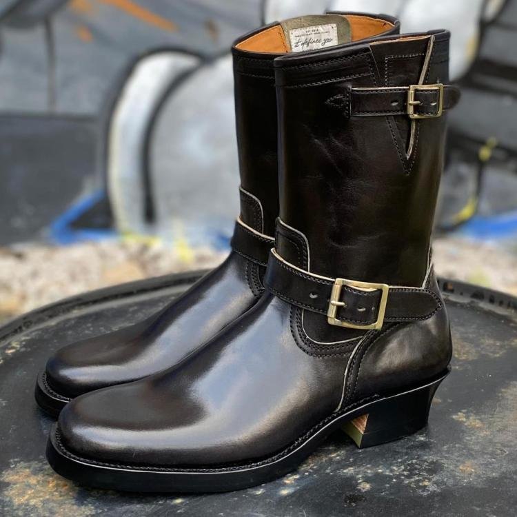 Briselblack 10” Engineer  Boots “The Keeper” 3.0 Kapak v2 Structured Toe Box